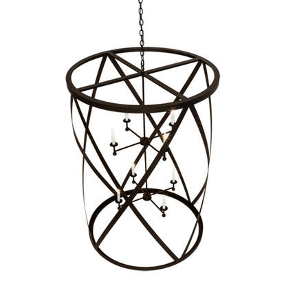 Meyda Tiffany 8 Light 42" Wide Taper Candle Pendant