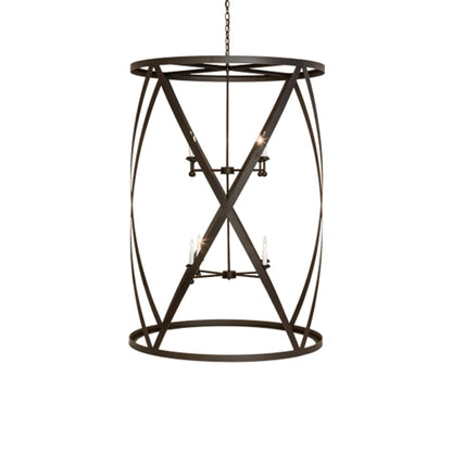 Meyda Tiffany 8 Light 42" Wide Taper Candle Pendant