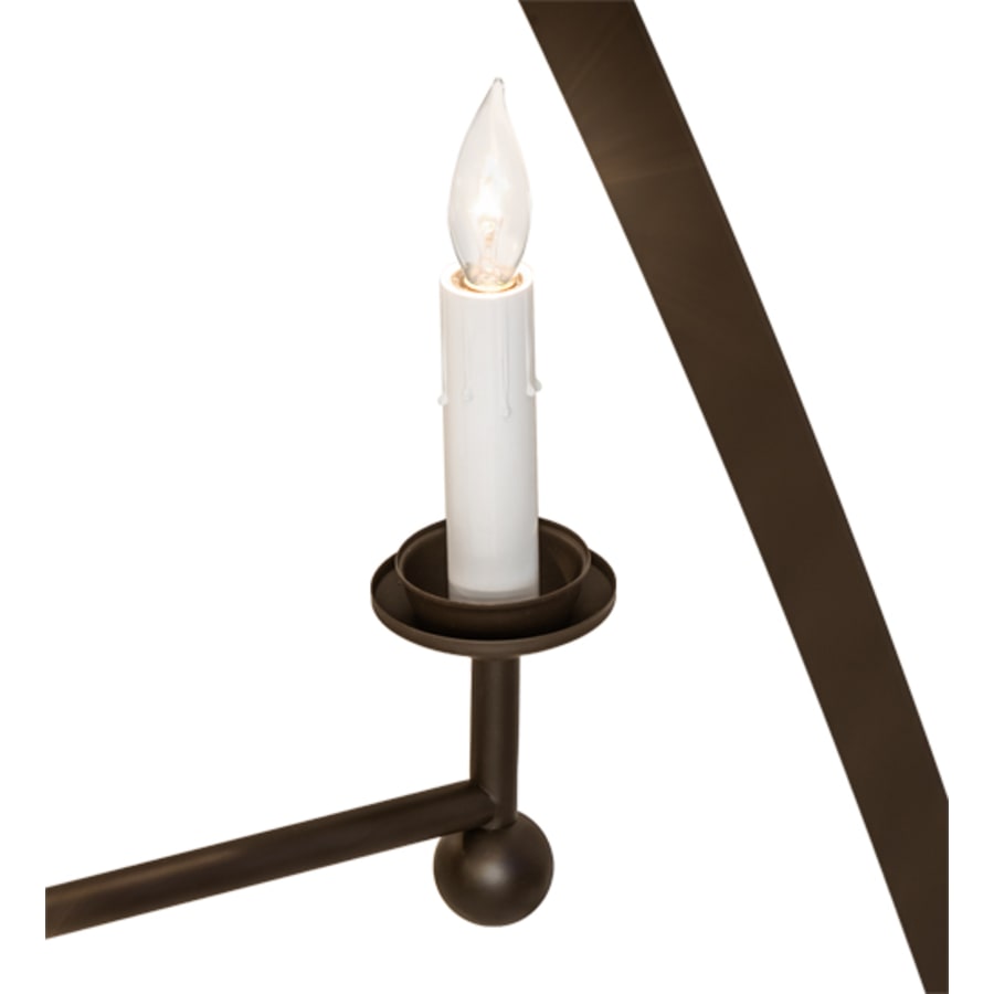 Meyda Tiffany 8 Light 42" Wide Taper Candle Pendant