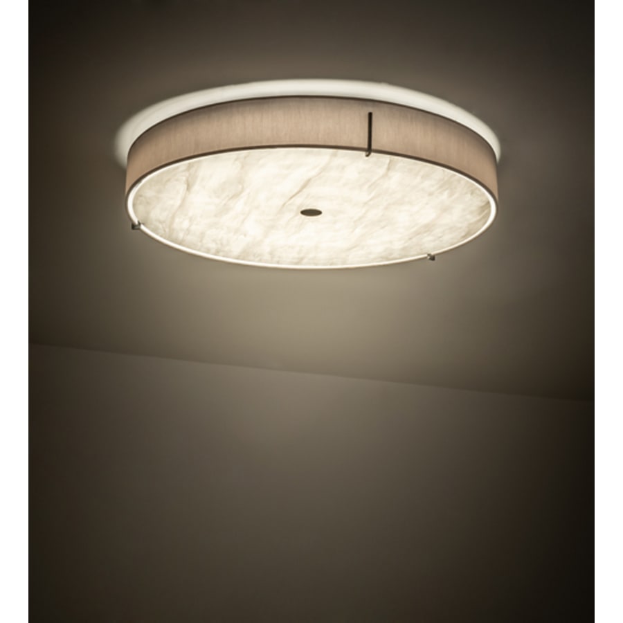 Meyda Tiffany Cilindro 30" Wide LED Semi-Flush Drum Ceiling Fixture