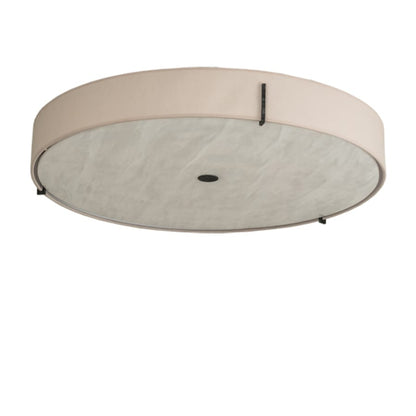 Meyda Tiffany Cilindro 30" Wide LED Semi-Flush Drum Ceiling Fixture