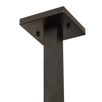 Meyda Tiffany 3 Light 63" Wide Linear Pendant
