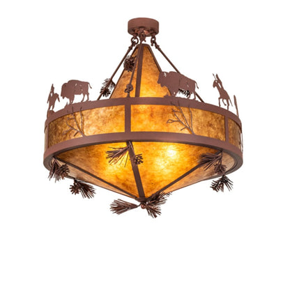 Meyda Tiffany 5 Light 36" Wide Pendant