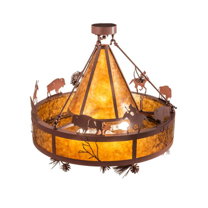 Meyda Tiffany 5 Light 36" Wide Pendant