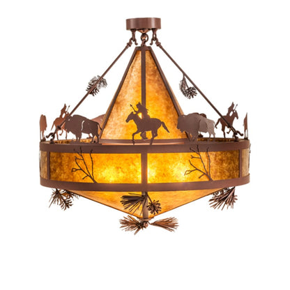 Meyda Tiffany 5 Light 36" Wide Pendant