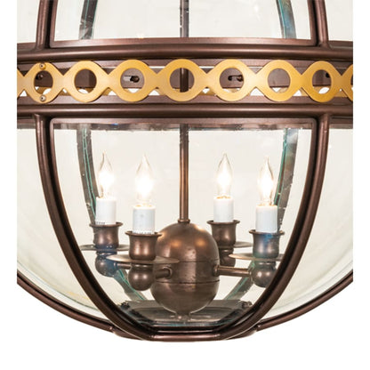 Meyda Tiffany 4 Light 21" Wide Pendant