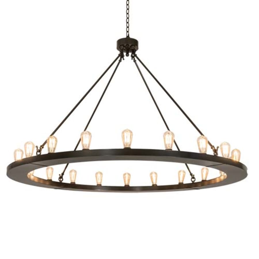 Meyda Tiffany Loxley 20 Light 60" Wide Ring Chandelier