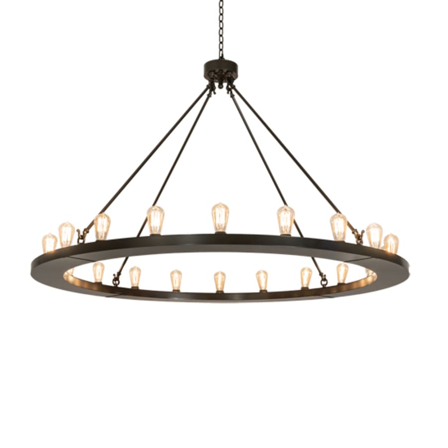 Meyda Tiffany Loxley 20 Light 60" Wide Ring Chandelier