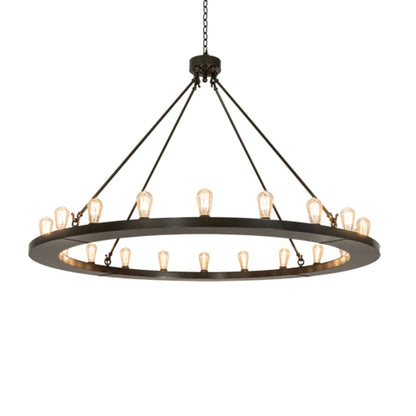 Meyda Tiffany Loxley 20 Light 60" Wide Ring Chandelier