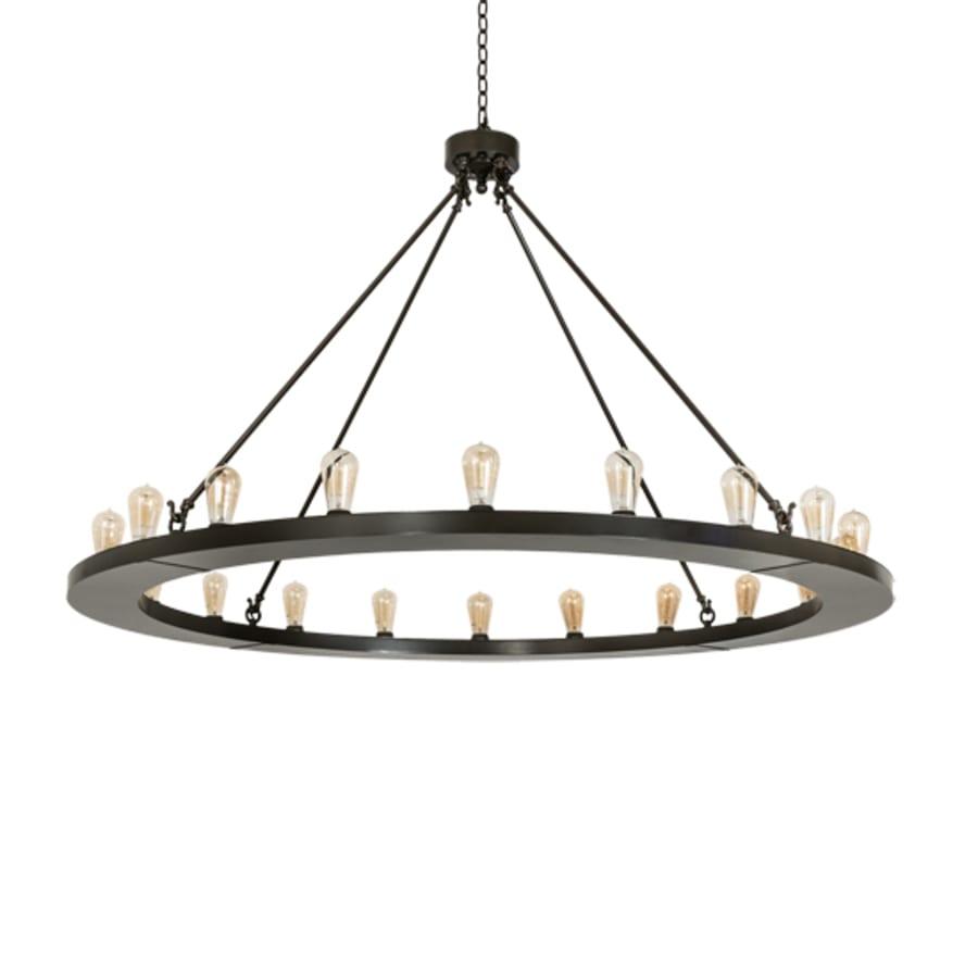Meyda Tiffany Loxley 20 Light 60" Wide Ring Chandelier