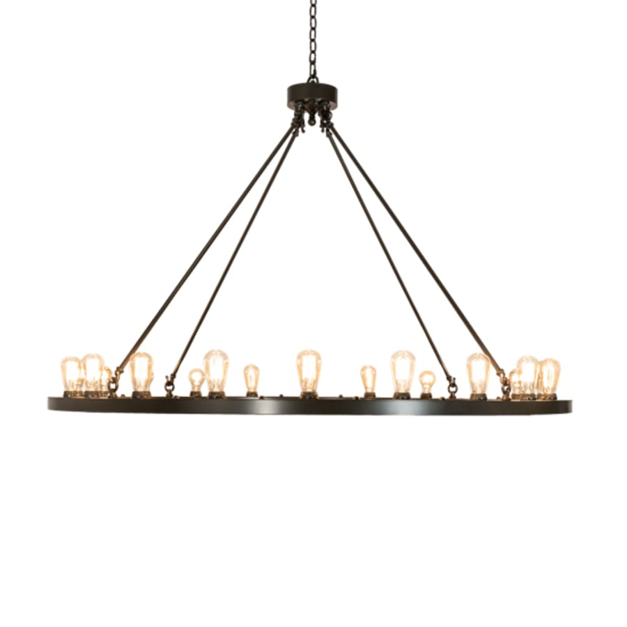 Meyda Tiffany Loxley 20 Light 60" Wide Ring Chandelier