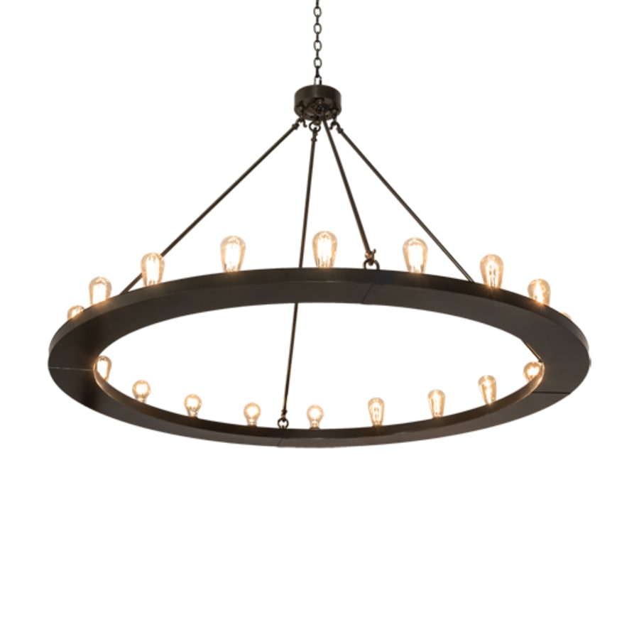 Meyda Tiffany Loxley 20 Light 60" Wide Ring Chandelier