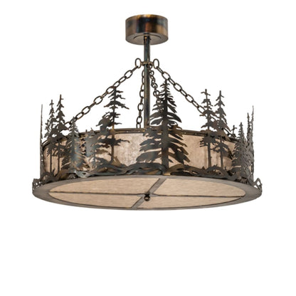 Meyda Tiffany 4 Light 36" Wide Pendant