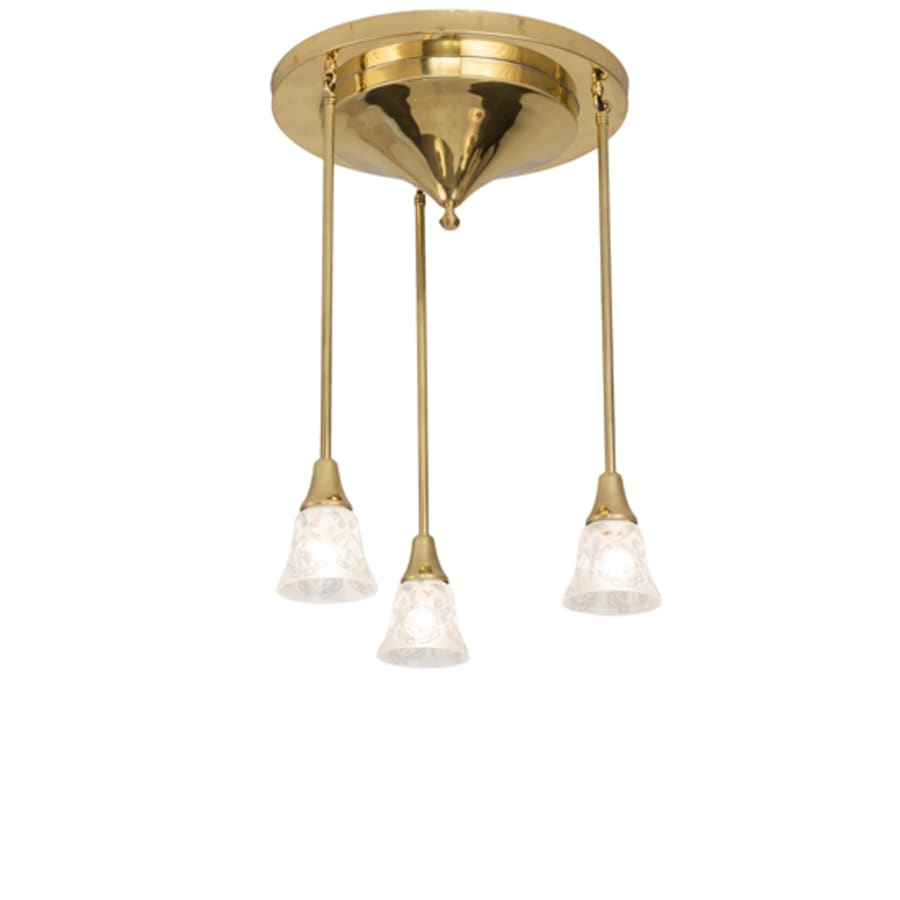 Meyda Tiffany 3 Light 19" Wide Multi Light Pendant
