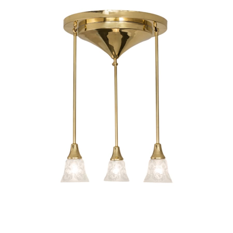 Meyda Tiffany 3 Light 19" Wide Multi Light Pendant