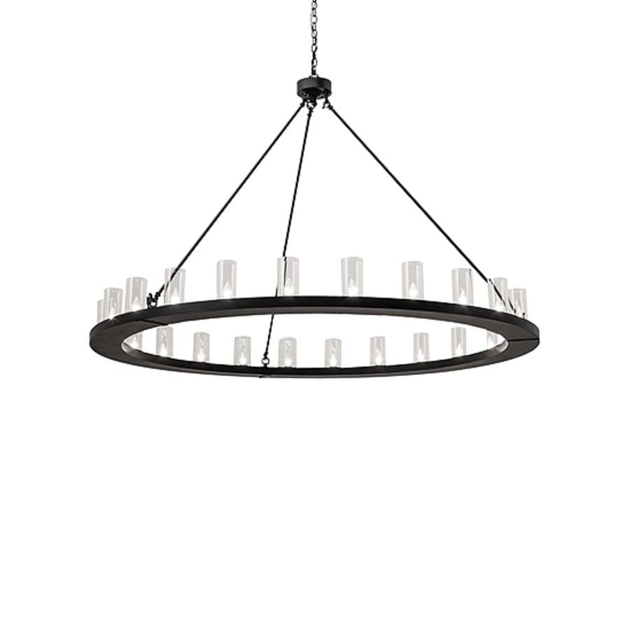 Meyda Tiffany Loxley 24 Light 72" Wide Ring Chandelier
