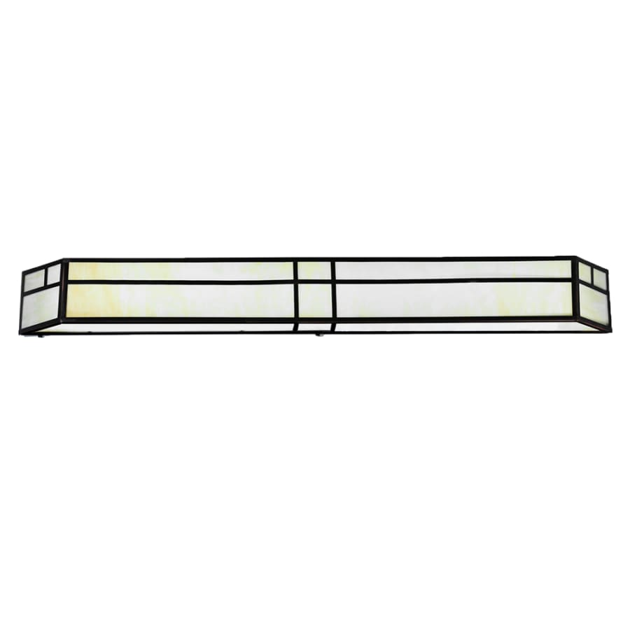 Meyda Tiffany Hyde Park 7" Tall Hand Crafted Wall Sconce with Shade