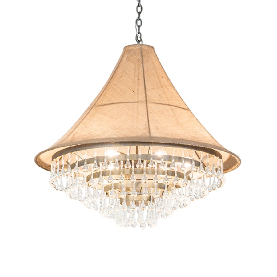 Meyda Tiffany 6 Light 36" Wide Crystal Pendant