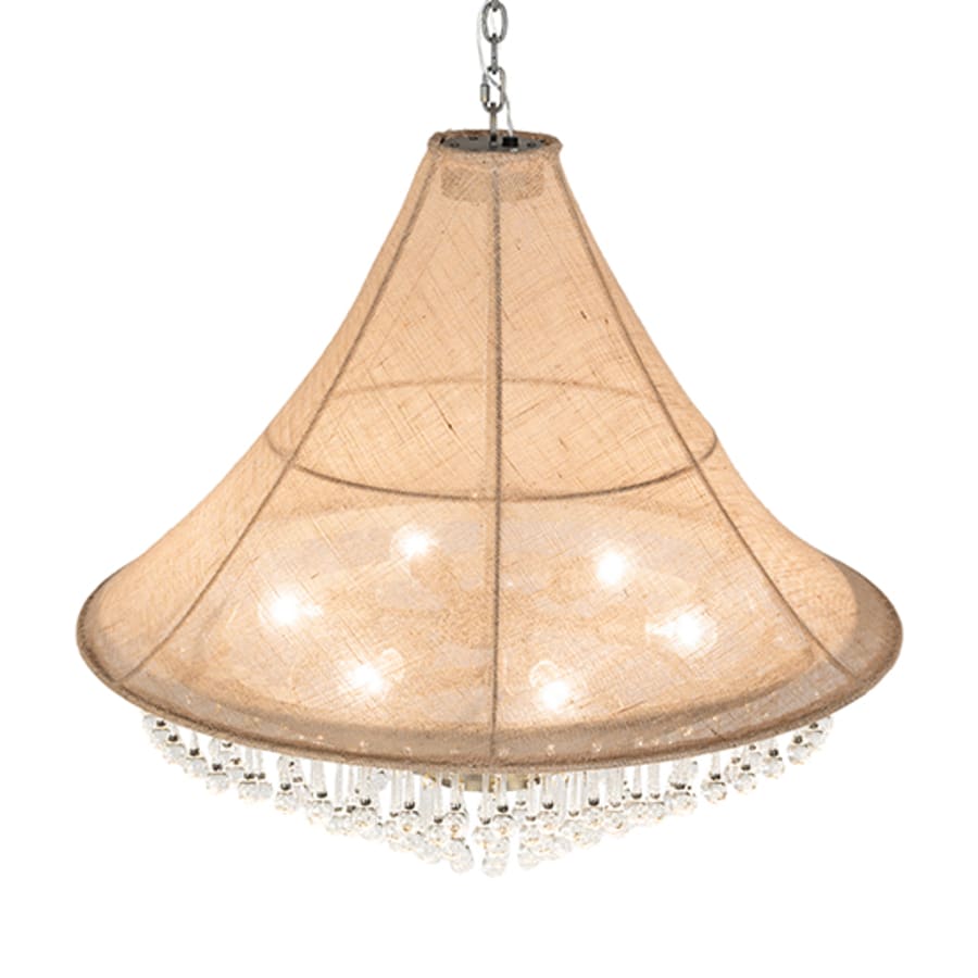Meyda Tiffany 6 Light 36" Wide Crystal Pendant