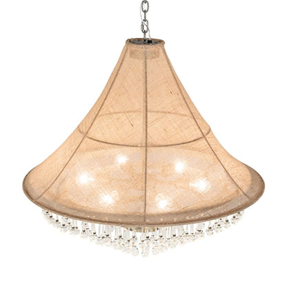 Meyda Tiffany 6 Light 36" Wide Crystal Pendant