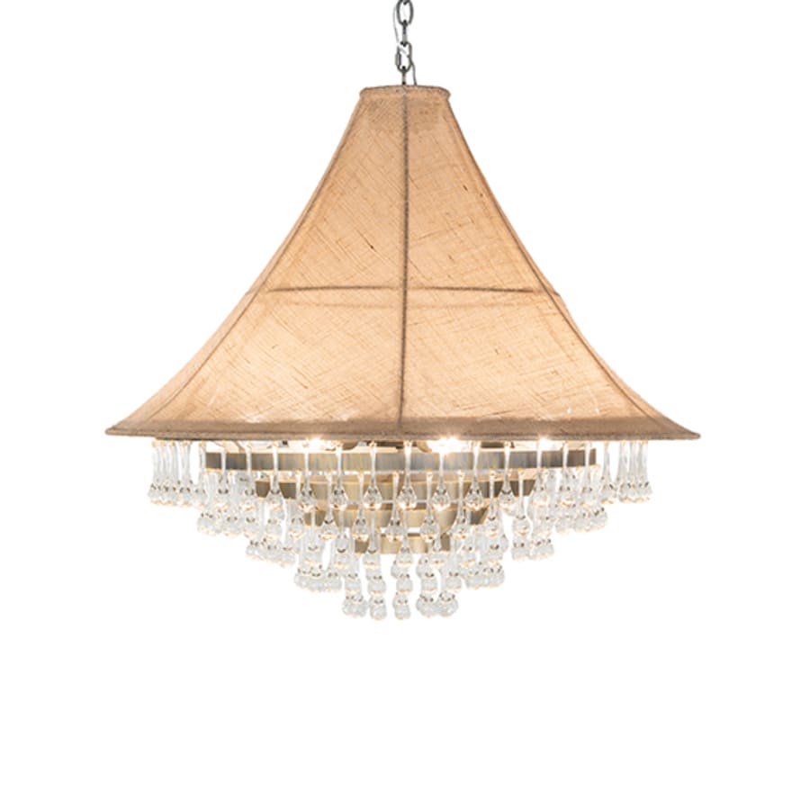Meyda Tiffany 6 Light 36" Wide Crystal Pendant