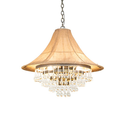 Meyda Tiffany 4 Light 28" Wide Crystal Pendant