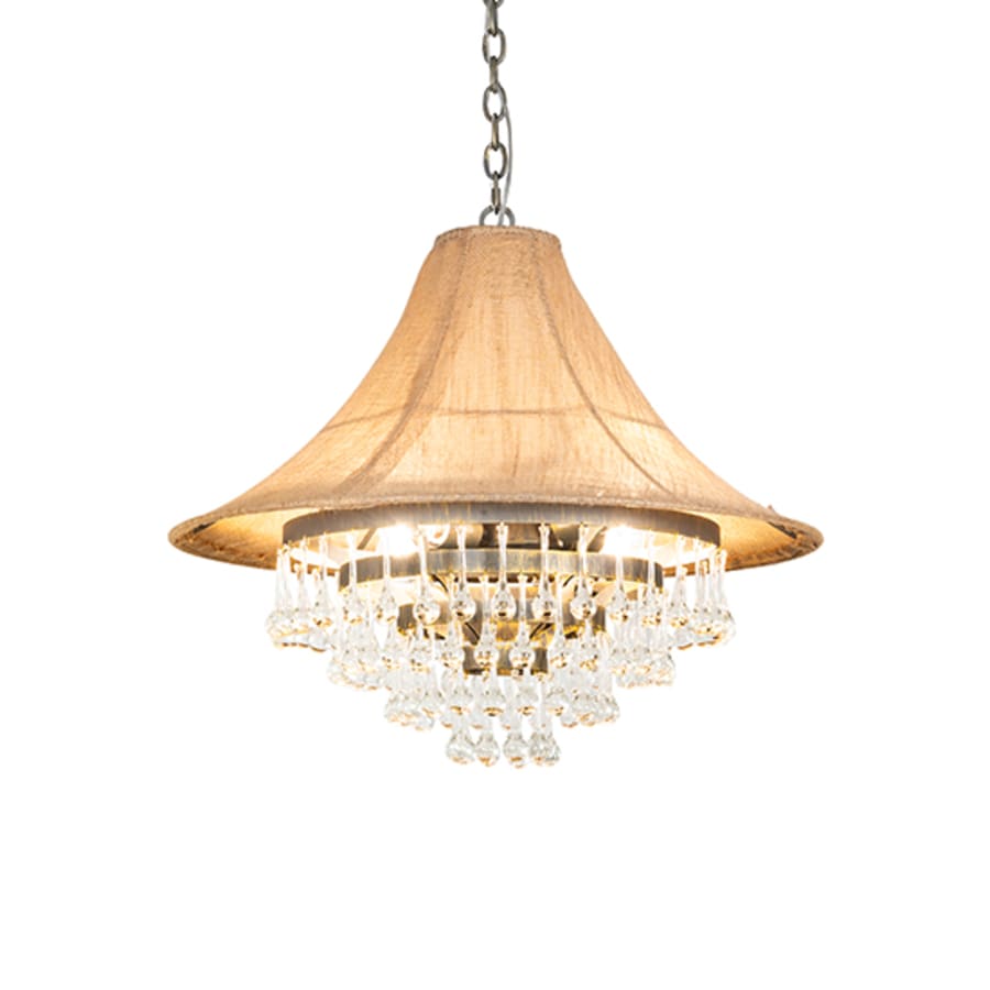 Meyda Tiffany 4 Light 28" Wide Crystal Pendant