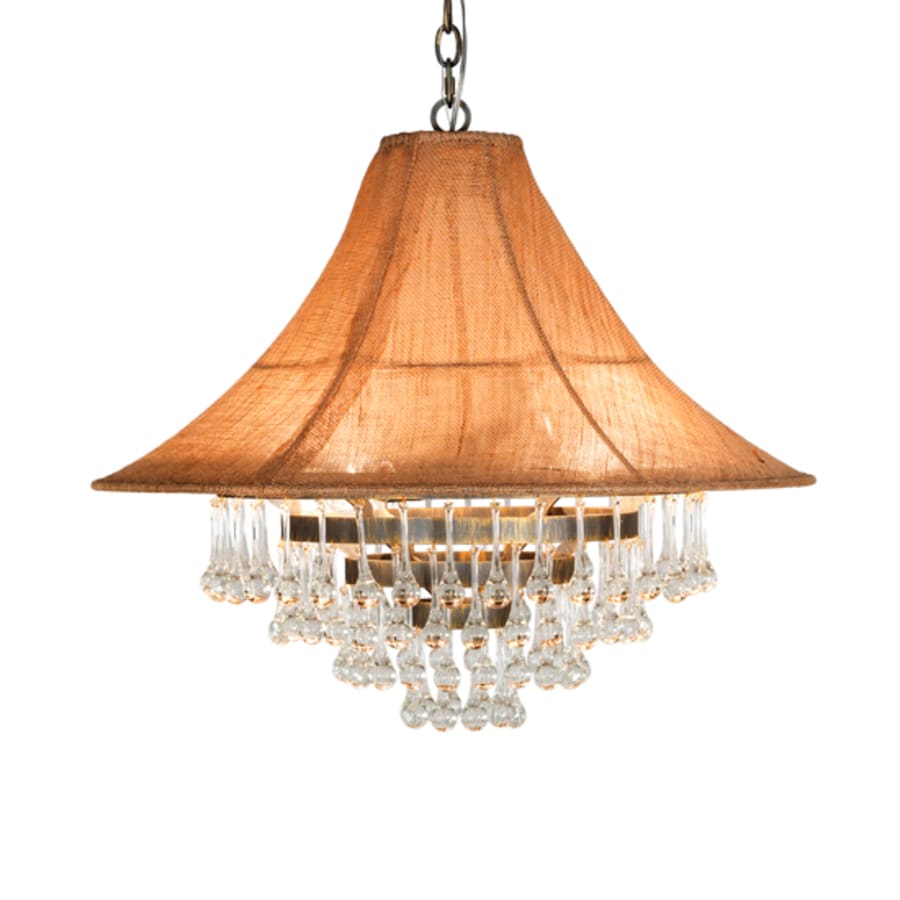 Meyda Tiffany 4 Light 28" Wide Crystal Pendant