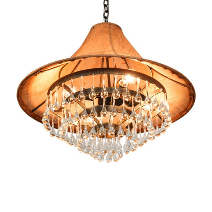 Meyda Tiffany 4 Light 28" Wide Crystal Pendant