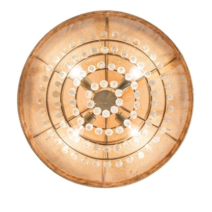 Meyda Tiffany 4 Light 28" Wide Crystal Pendant