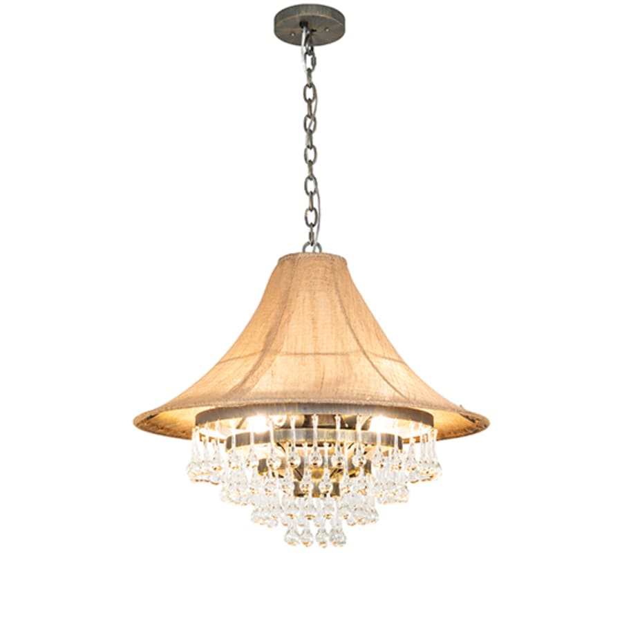 Meyda Tiffany 4 Light 28" Wide Crystal Pendant