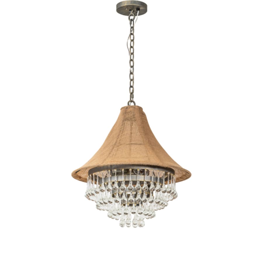 Meyda Tiffany 4 Light 22" Wide Crystal Pendant