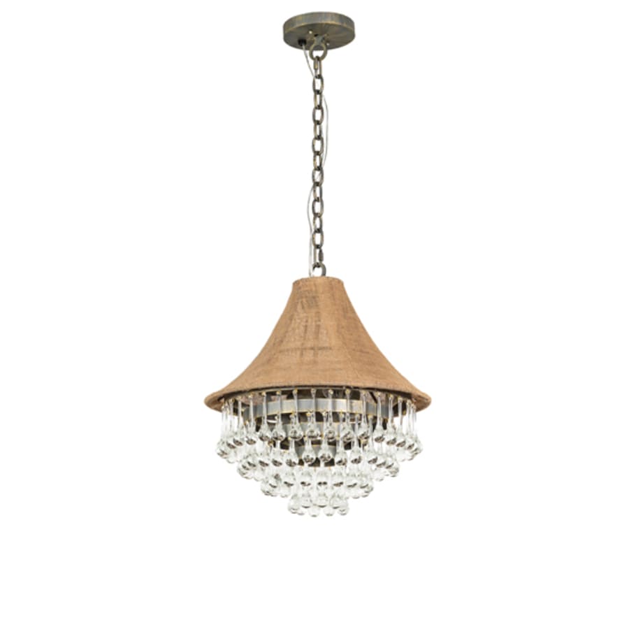 Meyda Tiffany 3 Light 18" Wide Crystal Pendant