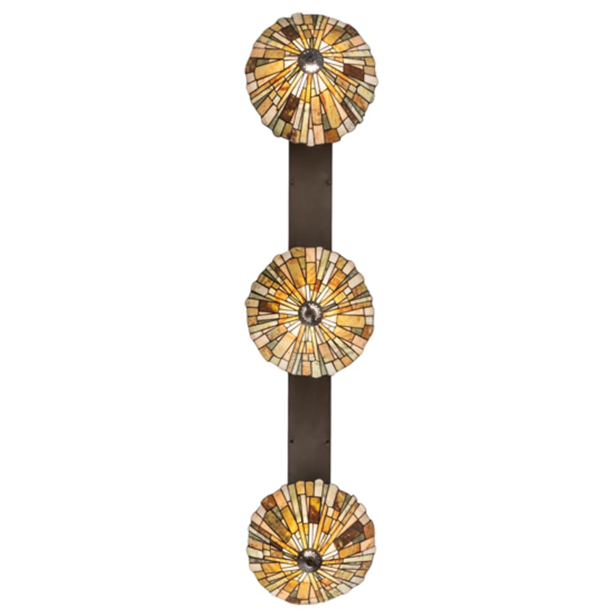 Meyda Tiffany 3 Light 84" Wide Linear Pendant