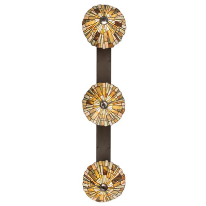 Meyda Tiffany 3 Light 84" Wide Linear Pendant