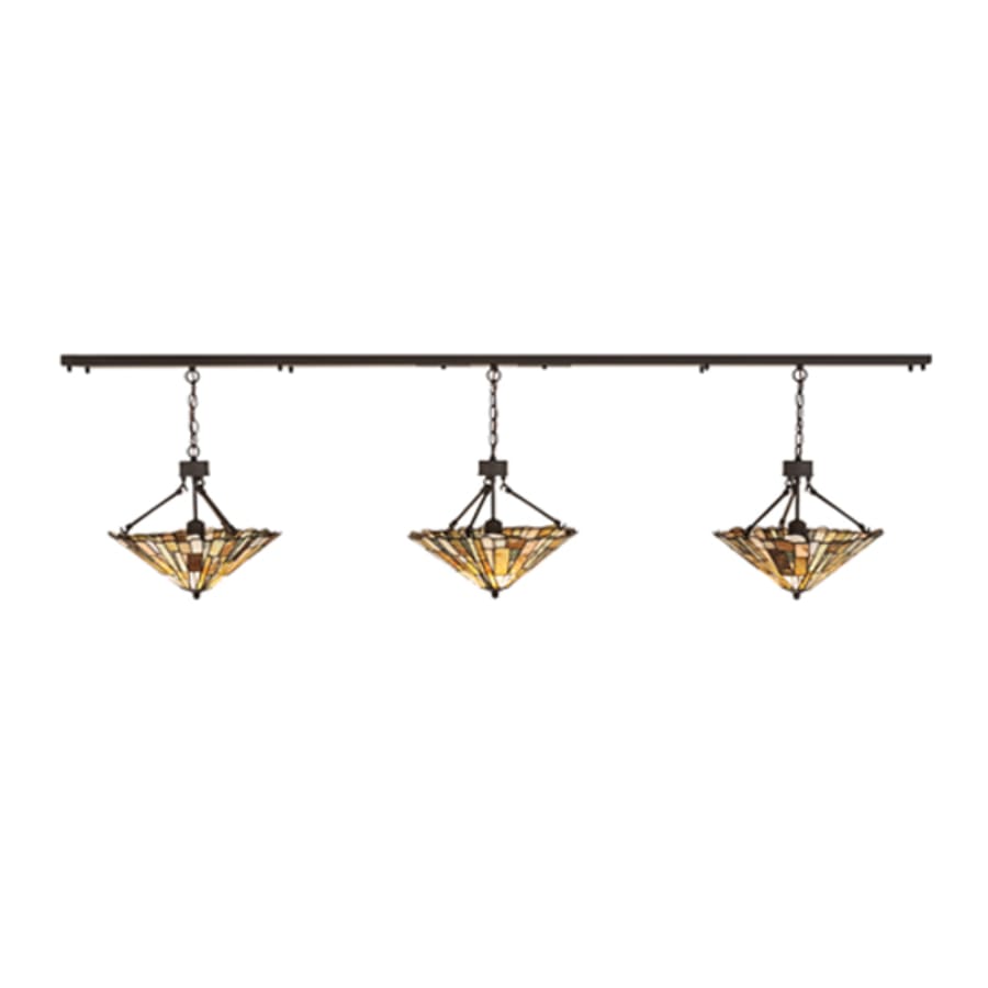 Meyda Tiffany 3 Light 84" Wide Linear Pendant