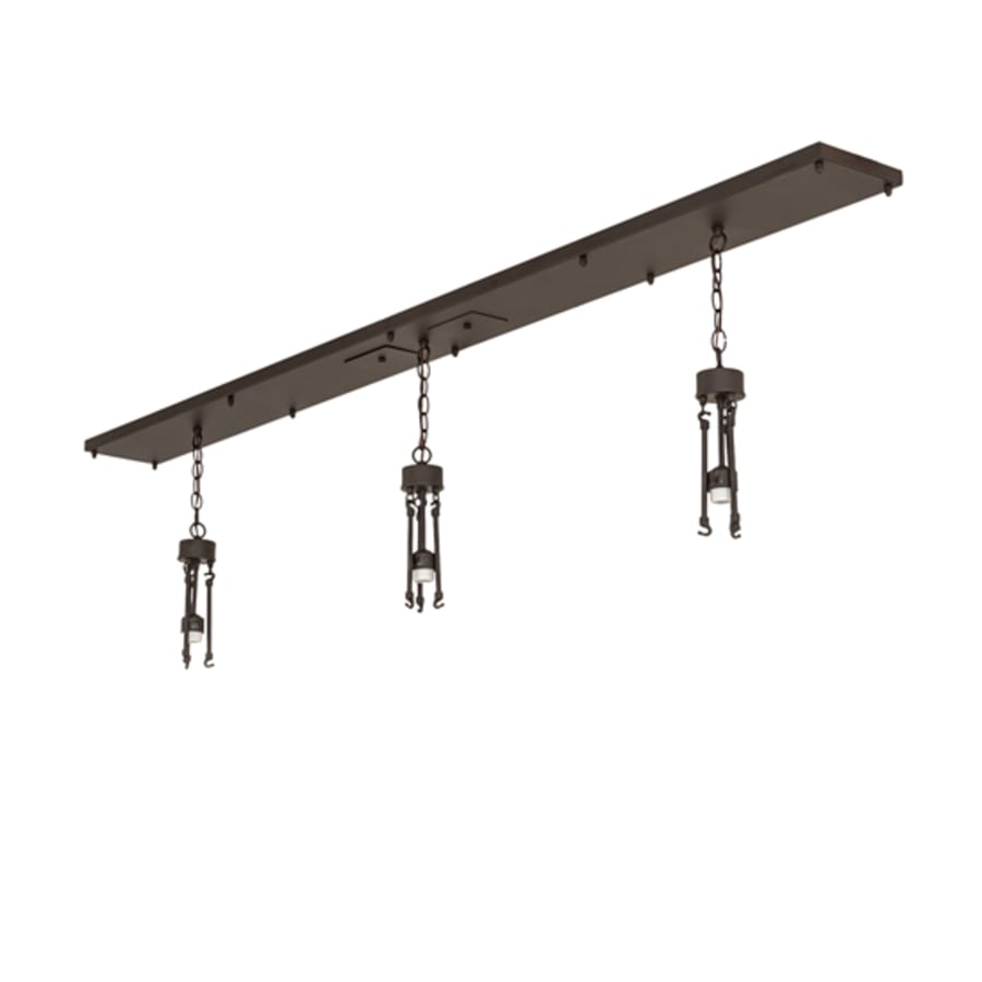 Meyda Tiffany 3 Light 84" Wide Linear Pendant