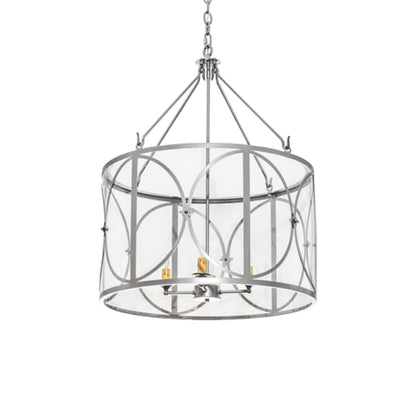 Meyda Tiffany 4 Light 24" Wide Taper Candle Pendant