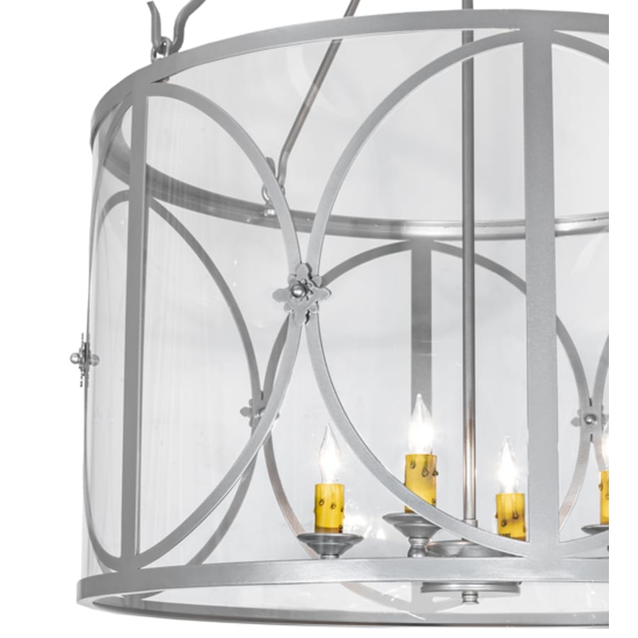 Meyda Tiffany 4 Light 24" Wide Taper Candle Pendant