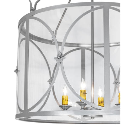 Meyda Tiffany 4 Light 24" Wide Taper Candle Pendant