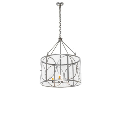 Meyda Tiffany 4 Light 24" Wide Taper Candle Pendant
