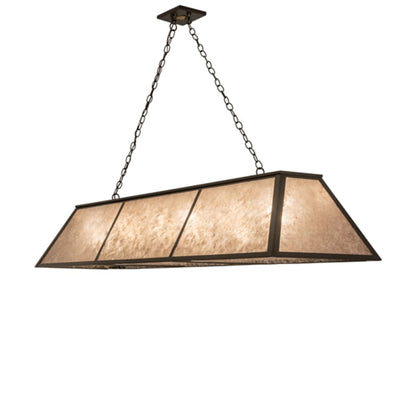 Meyda Tiffany 6 Light 70" Wide Linear Pendant