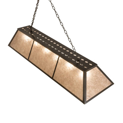 Meyda Tiffany 6 Light 70" Wide Linear Pendant