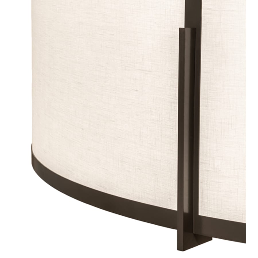 Meyda Tiffany Cilindro Structure 12 Light 60" Wide Semi-Flush Drum Ceiling Fixture