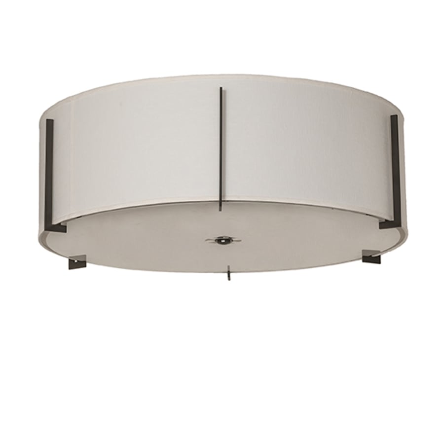 Meyda Tiffany Cilindro Structure 6 Light 42" Wide Semi-Flush Drum Ceiling Fixture