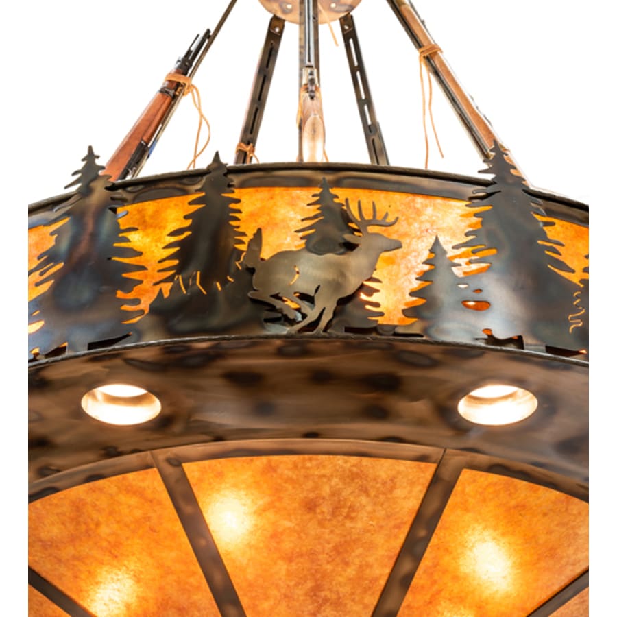 Meyda Tiffany 17 Light 77" Wide Pendant