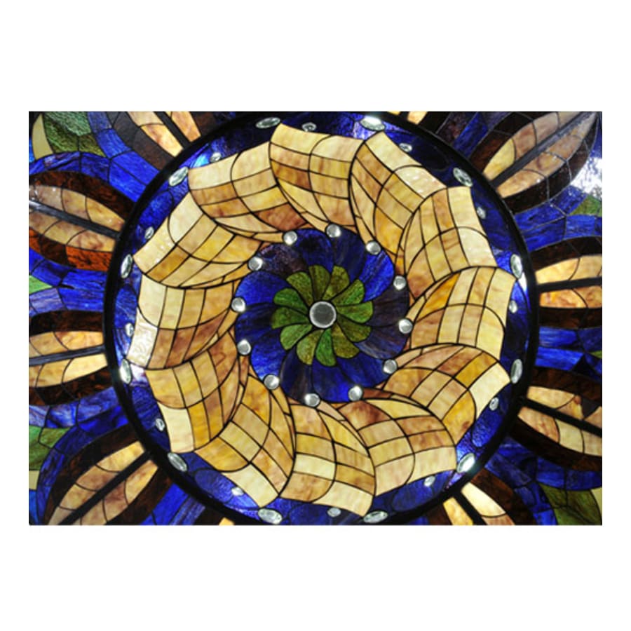 Meyda Tiffany Tampa Bay 12 Light 60" Wide Semi-Flush Bowl Ceiling Fixture