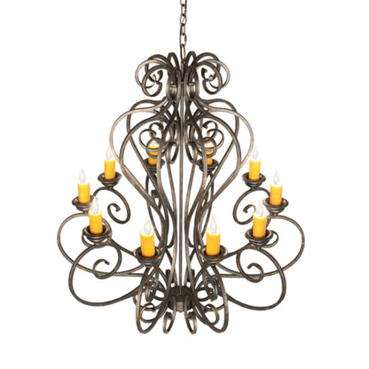 Meyda Tiffany Fernando 10 Light 42" Wide Taper Candle Style Chandelier
