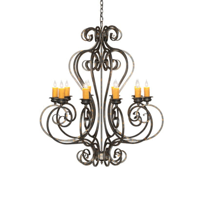 Meyda Tiffany Fernando 10 Light 42" Wide Taper Candle Style Chandelier