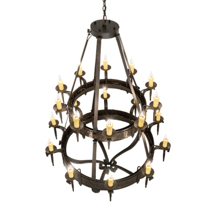 Meyda Tiffany Costello 20 Light 48" Wide Taper Candle Style Chandelier